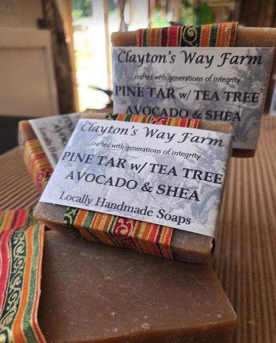#63 Pine Tar, Tea Tree w/ Avocado and Shea